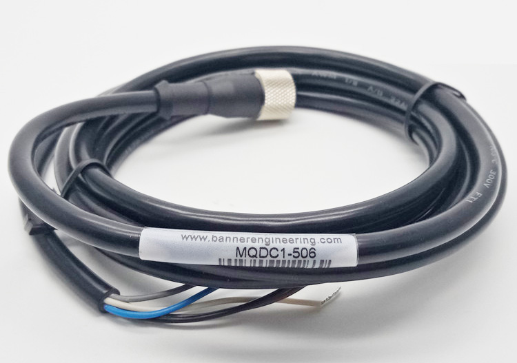 原装邦纳 MQDC1-506 MQDC1-515 MQDC1-530 RA航空接插头连接线缆