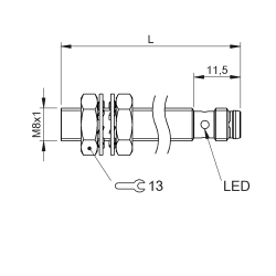 现货原装Balluff 巴鲁夫BES M08MI-POC30B-S49G开关传感器BES054P
