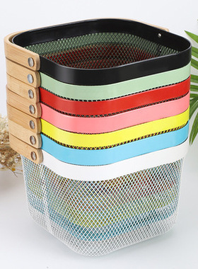 零食收纳篮手提水果篮厨房用品蔬菜篮子创意家用Receiving basket