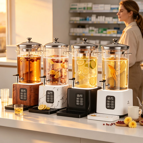 跨境Tea brewer 10L酒店药店煮茶器开水桶烧水桶奶茶保温桶煮茶桶