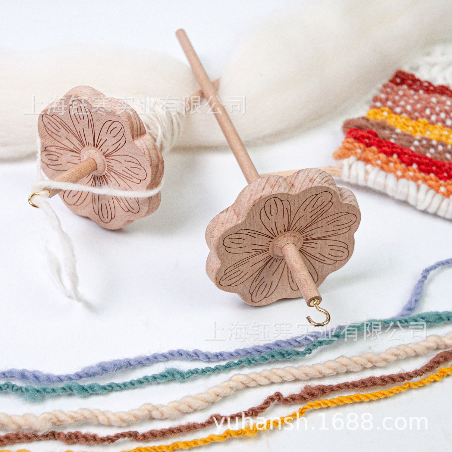 dropspindlew花朵形雕刻