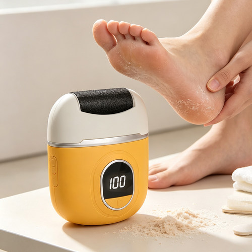 跨境Foot file电动磨脚器去死皮老茧修脚器磨脚石家用搓脚皮神器