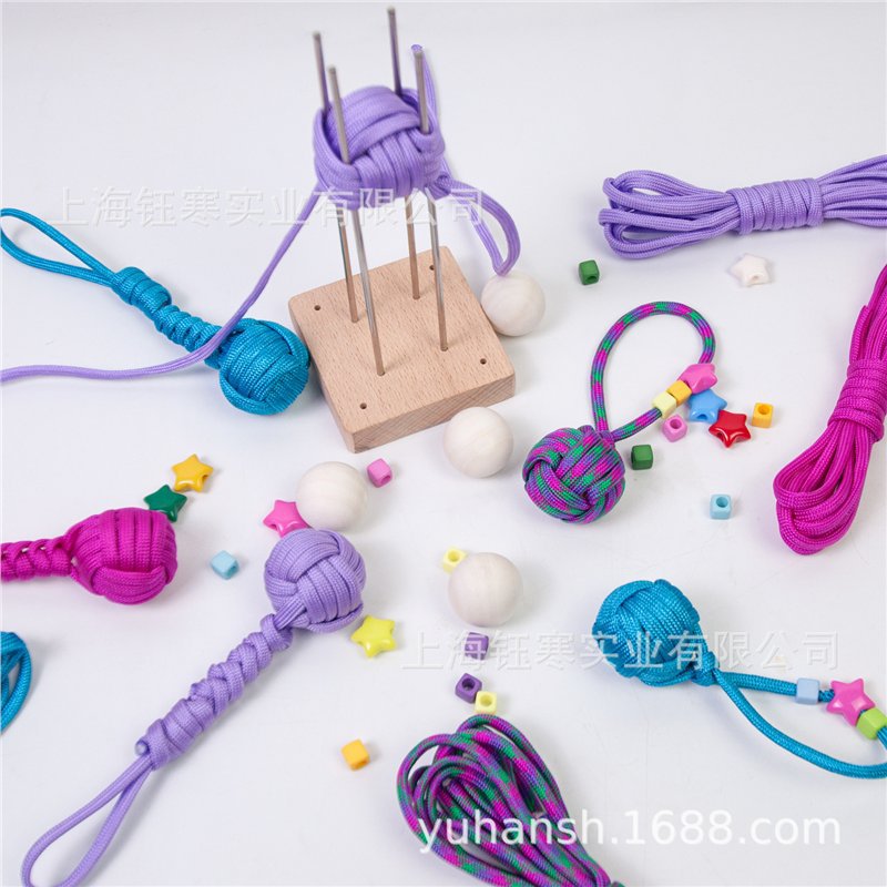 monkeyfist伞绳球编织