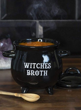 魔法女巫汤碗坩埚药水巫