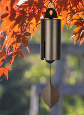 跨境庭院金属风铃花园复古钟声铁管金属Heroic Windbell风铃挂件