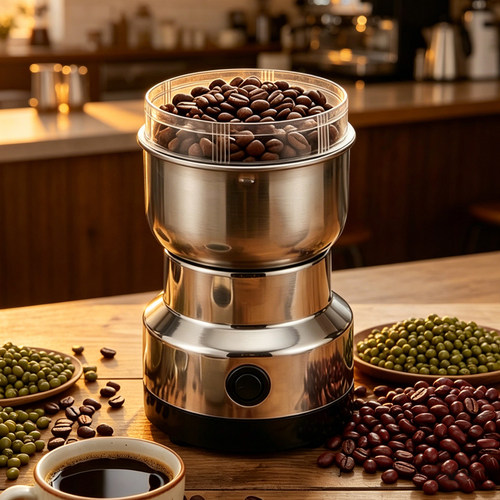 跨境Coffee Grinder 打粉机家用研磨机五谷杂粮粉碎机咖啡磨豆机