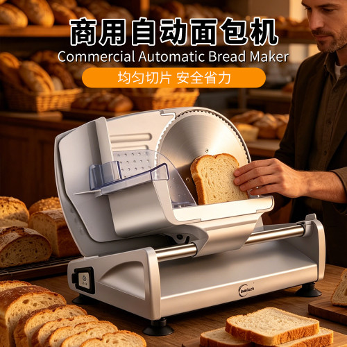 Bread Slicer电动面包切片机/羊肉卷牛肉片软吐司欧包火腿/肉片机