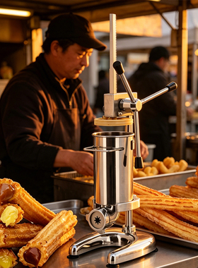 Churro machine拉丁果机油条机巧心棒吉事果商用吉拿棒油条机器