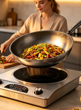 跨境induction cooker狂力5w大火力家用凹面电陶炉爆炒挑锅电磁炉