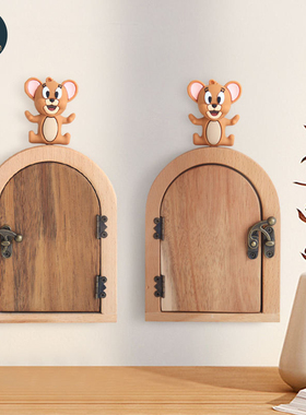 实木开关框创意墙面装饰