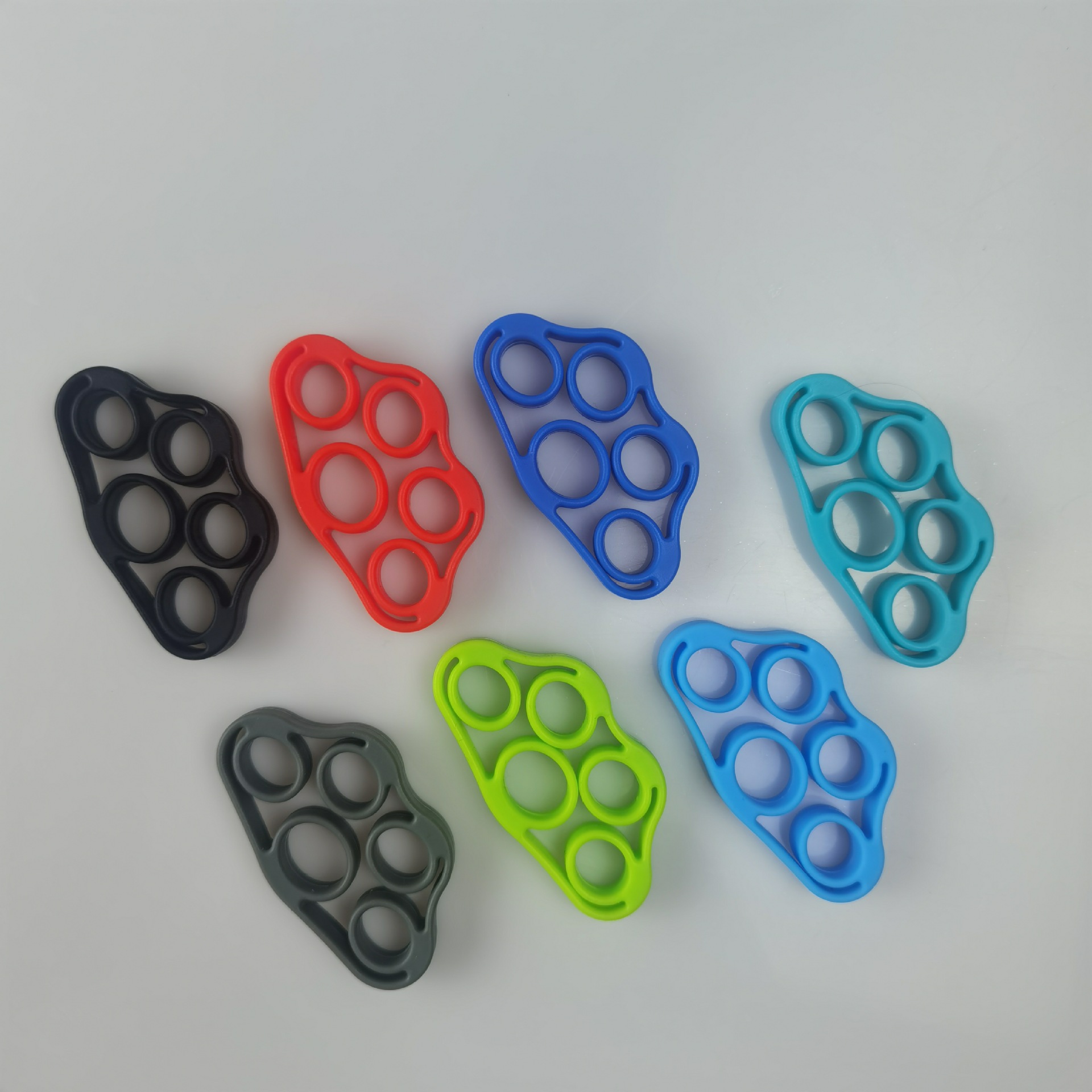 硅胶手指训练器拉力环分