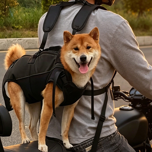 狗狗外出背包双肩手提宠物牵引猫背包Outdoor Backpack for Dogs