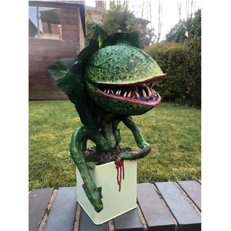 新款食人花树脂工艺摆件