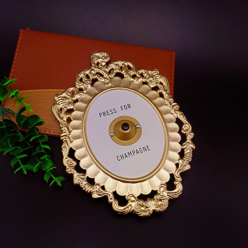 新款金属法式门铃复古香