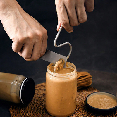跨境Peanut Butter Mixer食品级不锈钢花生酱搅拌器黄油酱搅拌2套