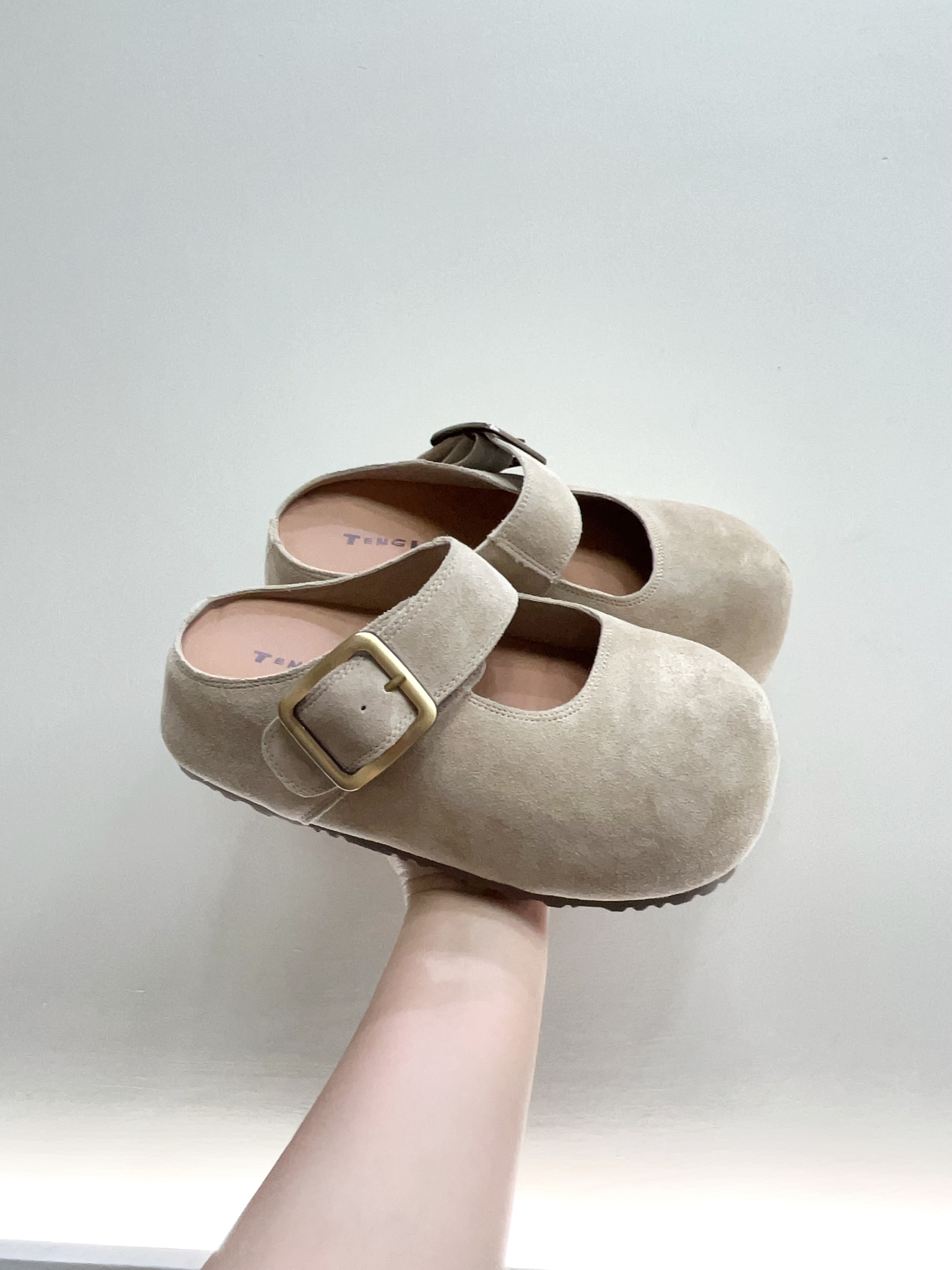 2026新款玛丽珍厚底一字拖勃肯大头拖女夏外穿松糕底懒人包头拖鞋