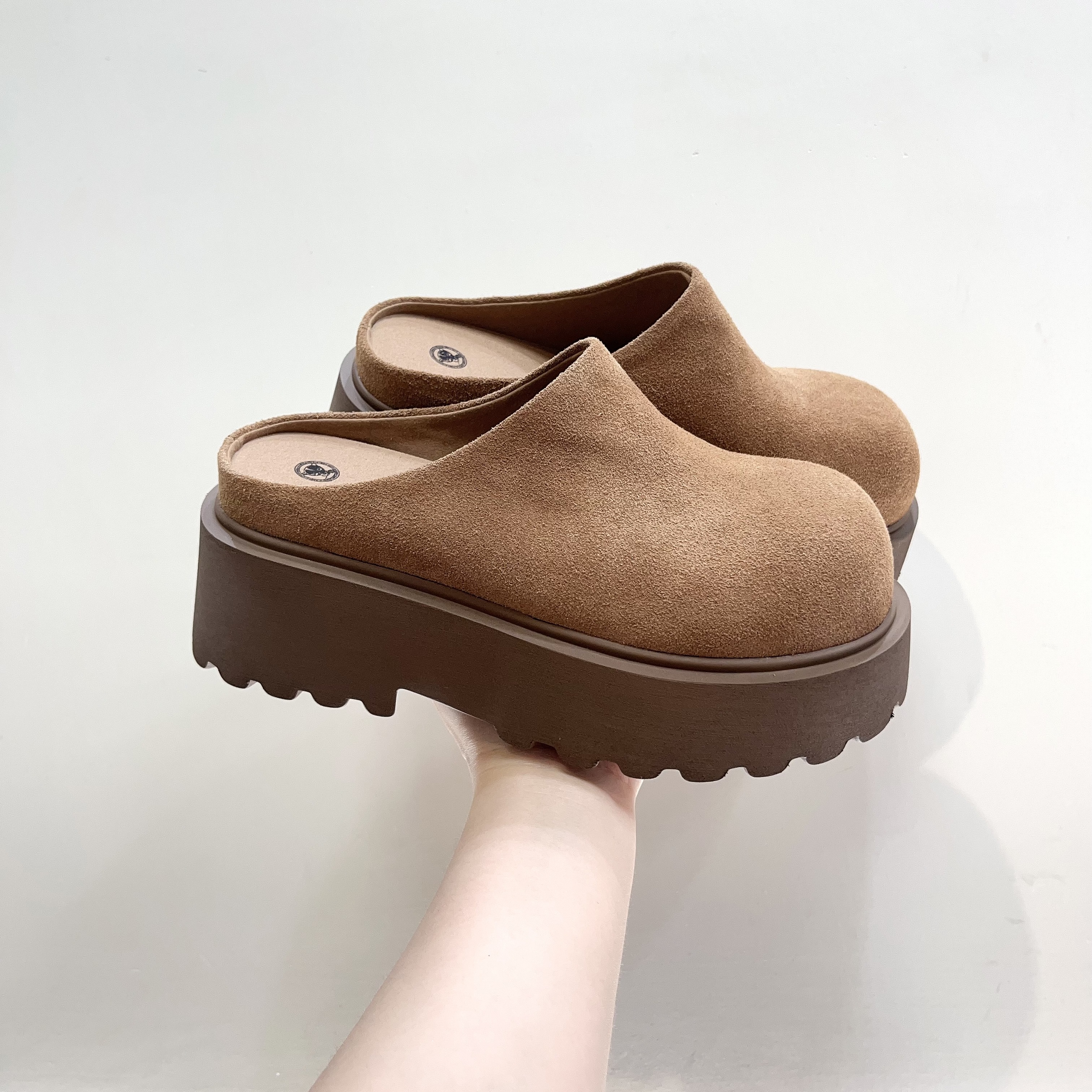 2025早秋新厚底增高勃肯鞋