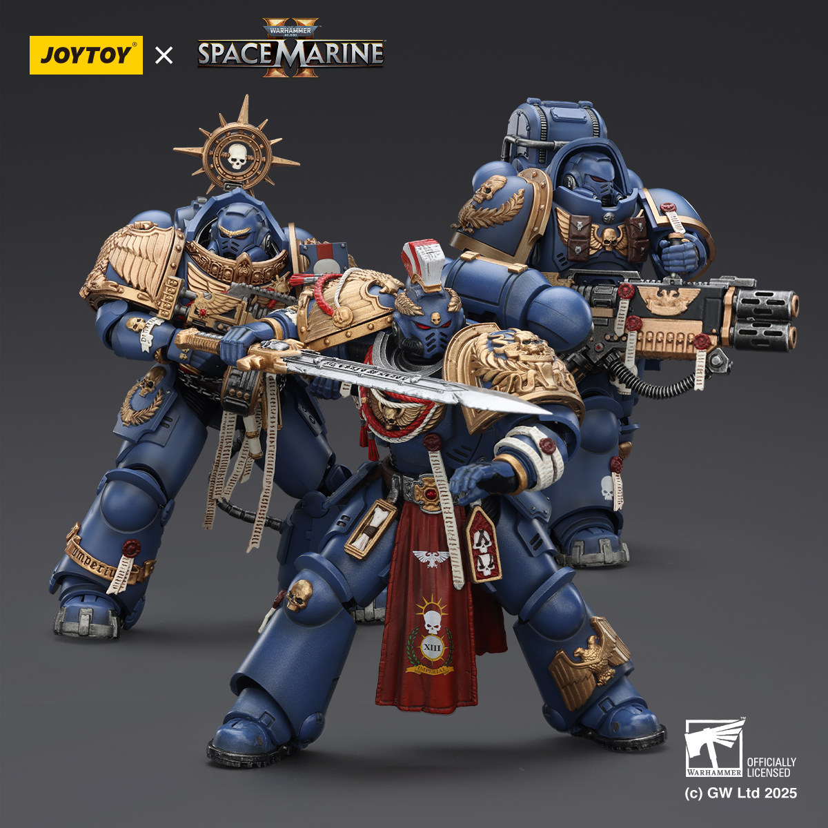现货JOYTOY暗源战锤40K 极限战士 重型圣物盔甲兵  1/18模玩