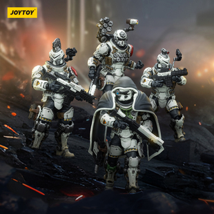 现货JOYTOY暗源悲怆远征军 18兵人模玩 第九军团突击连队四人组1