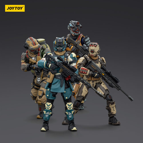 现货JOYTOY暗源 UNSC突击手小队 1/25模玩