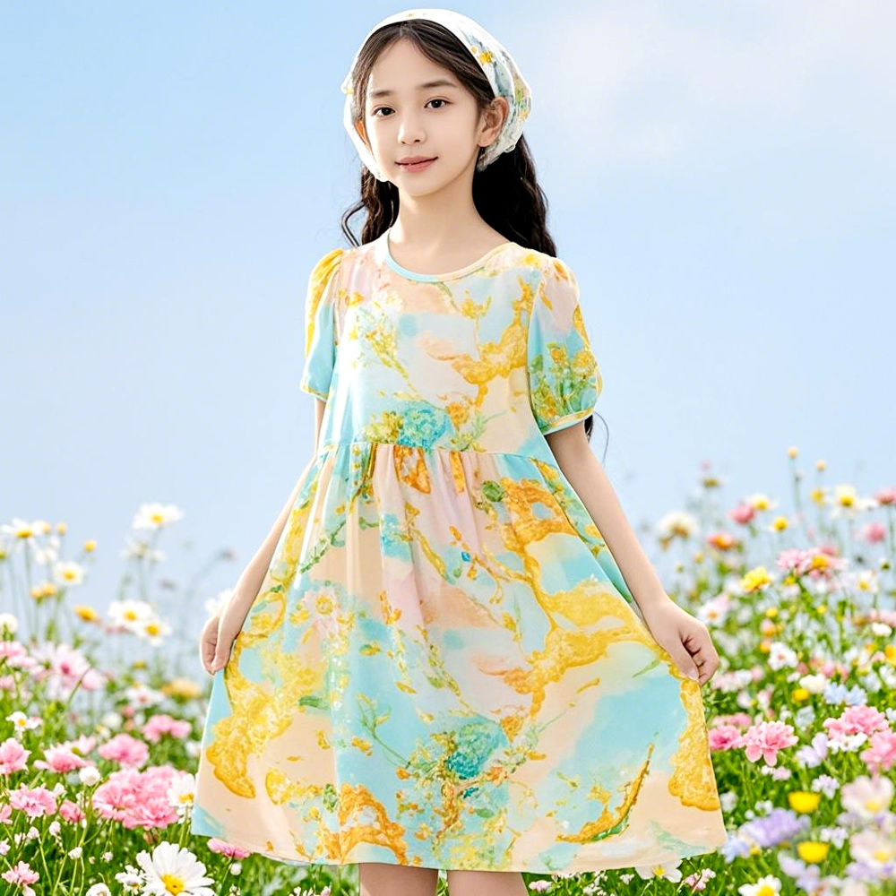 女童连衣裙夏季薄公主裙居家睡衣