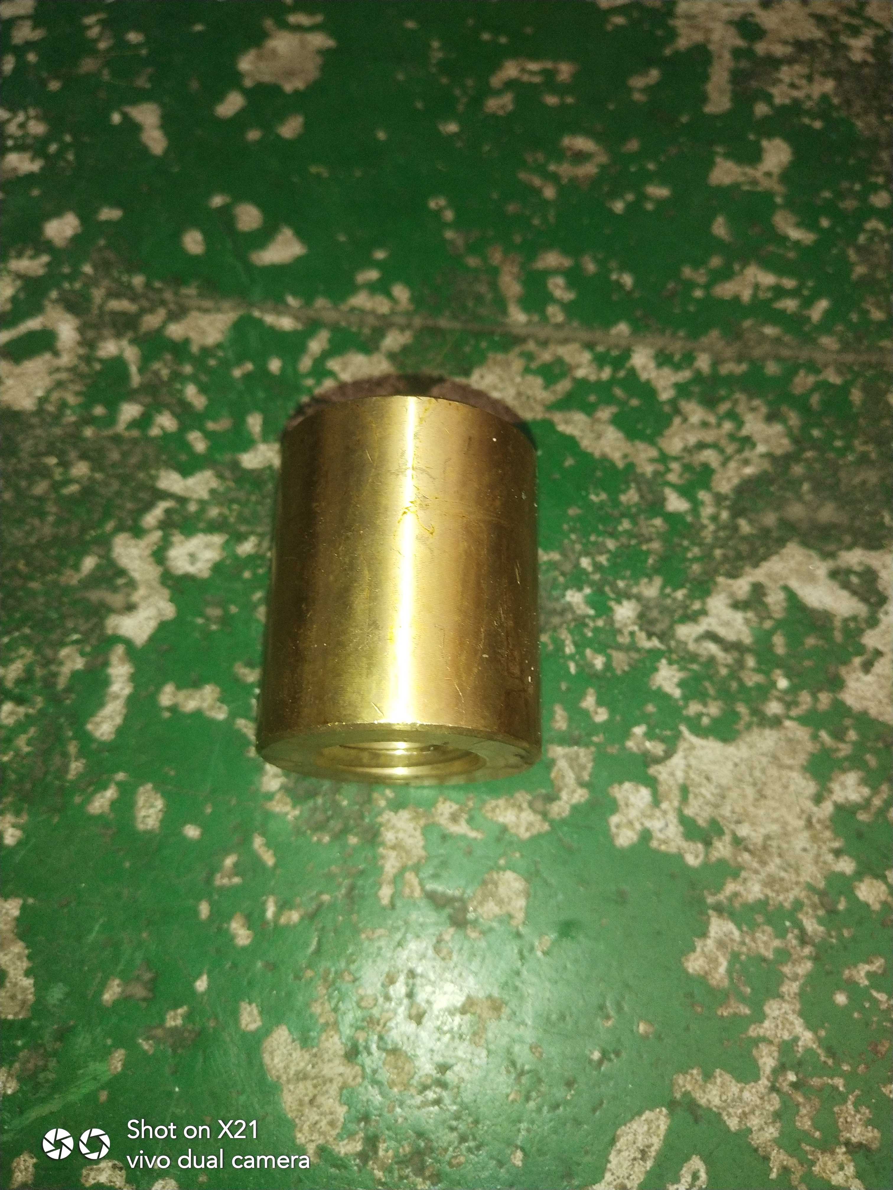 机床2配件南京618盐城CC6136车床尾螺母尾架螺母T0*4外径35/L42车