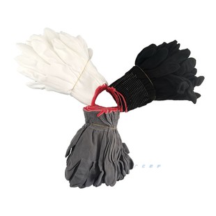 贴手工作手套 白黑灰尼龙13针劳保手套尼龙手套坯作业手套薄款 包邮