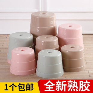 凳 小矮凳塑料凳子茶几家用加厚幼儿宝贝凳子儿童创意圆凳浴室换鞋