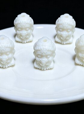 鹿骨象神配件手工DIY文玩手链项链隔珠配珠时尚配饰