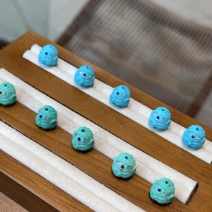 菱镁矿松石象神宝宝镶嵌款文玩配饰配件手串搭配配饰