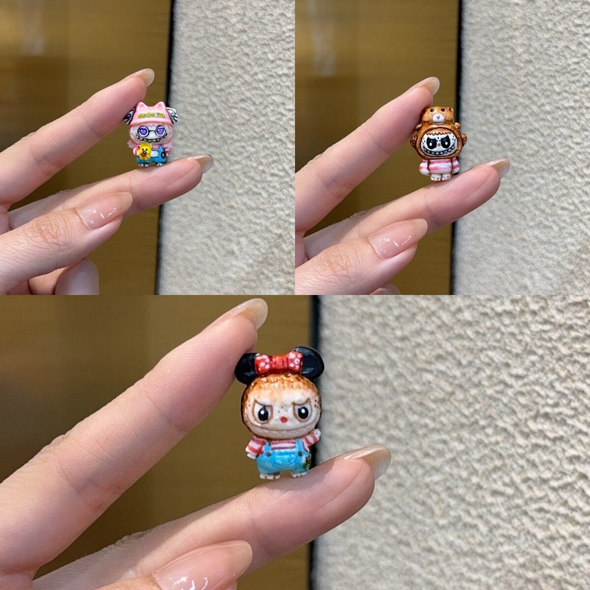 鹿角根付阿拉蕾拉布布时尚配件文玩配饰手串搭配配饰DIY