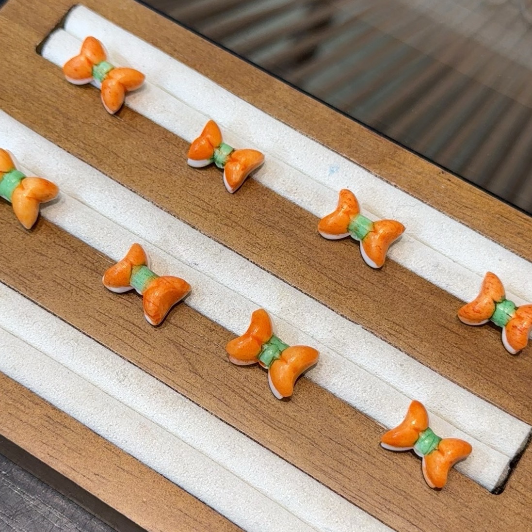 根付蝴蝶结项链可爱时尚配件文玩配饰手串搭配配饰DIY