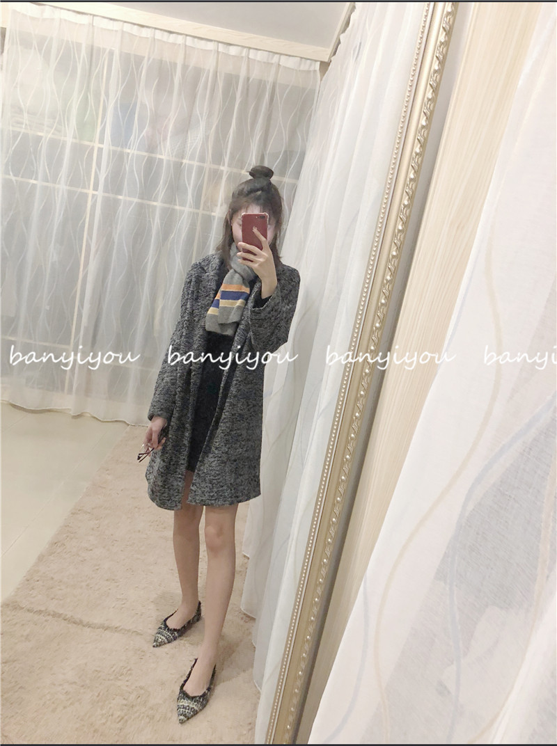 당신과 함께 2024 가을 다목적 작은 향기 스타일 지적 발가락 플랫 작업 신발 인터넷 연예인 요정 스타일 발레 신발 부드러운 바닥