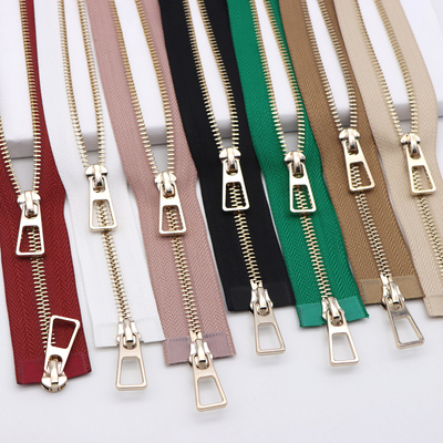 5号铜牙长拉链条羽绒服皮毛拉锁