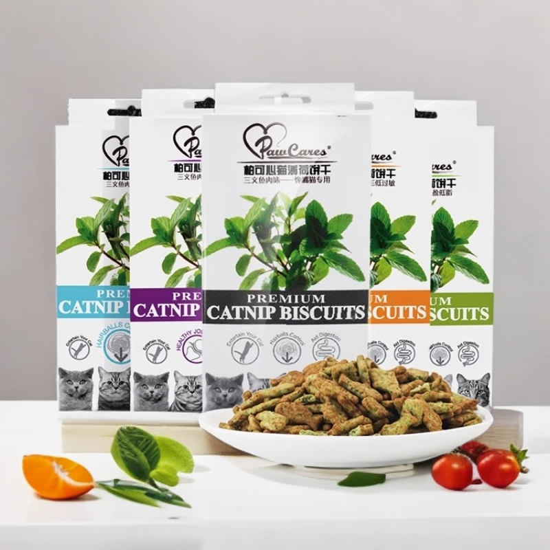 柏可心猫薄荷饼干宠物100g全猫种