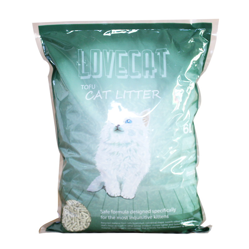 LoveCat绿茶豆腐猫砂宠物幼猫小猫咪厕所清洁用品低尘结团沙