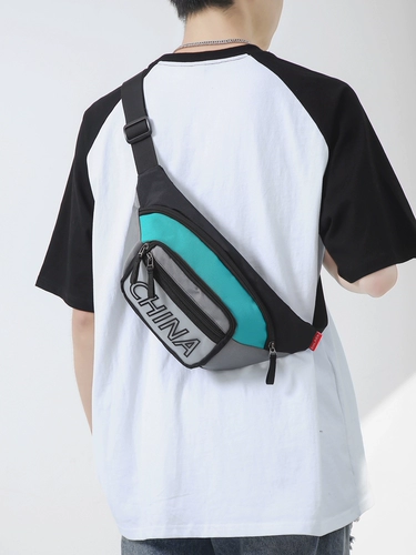 Мужская нагрудная сумка, сумка через плечо, поясная сумка, барсетка для школьников, спортивная сумка на одно плечо