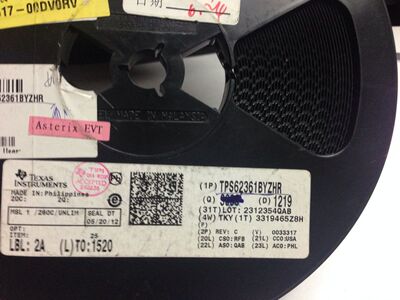 TPS62361BYZHR  62361 DSBGA-16