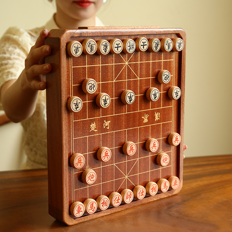 象棋中国象棋实木台式