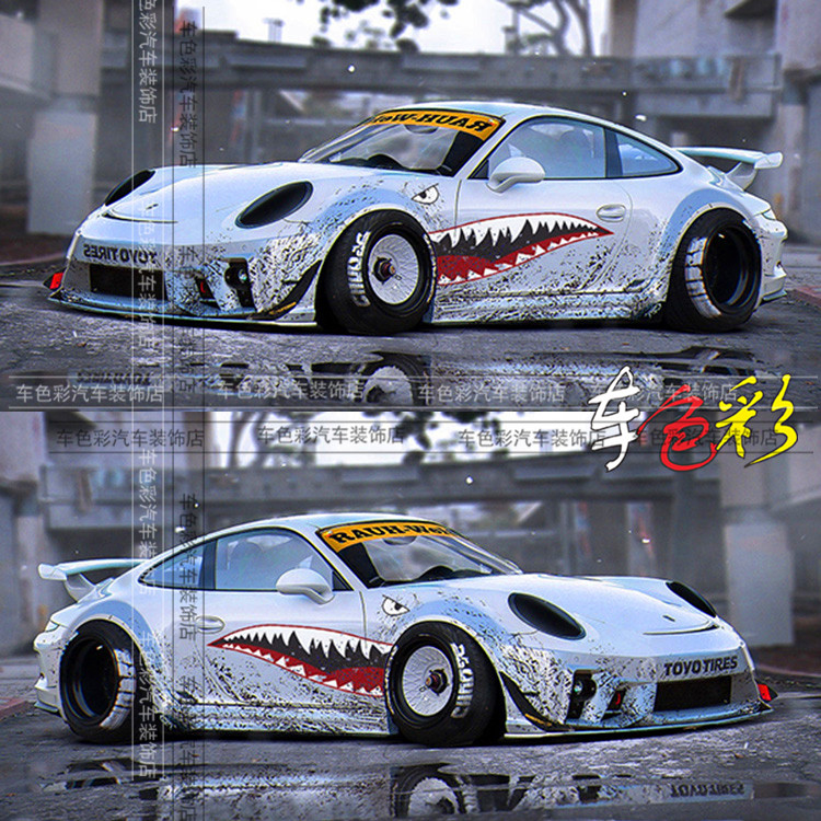 奥迪尚酷车身贴纸