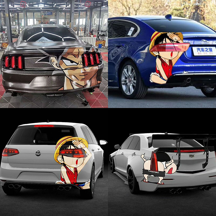 野马车贴后尾卡ats大众捷豹路飞