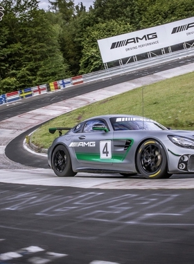 适用奔驰AMG GT4车贴拉花 GT50 GTS GTC个性车贴拉花装饰运动彩条