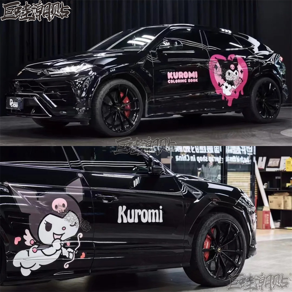 兰博基尼urus库洛米车贴