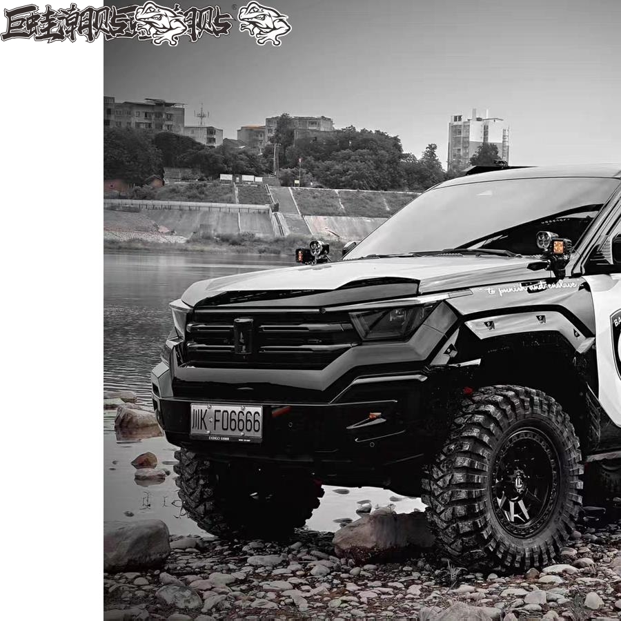 适用于坦克400极氪001车身车贴拉花ZEEKR车个性涂装拉花贴纸