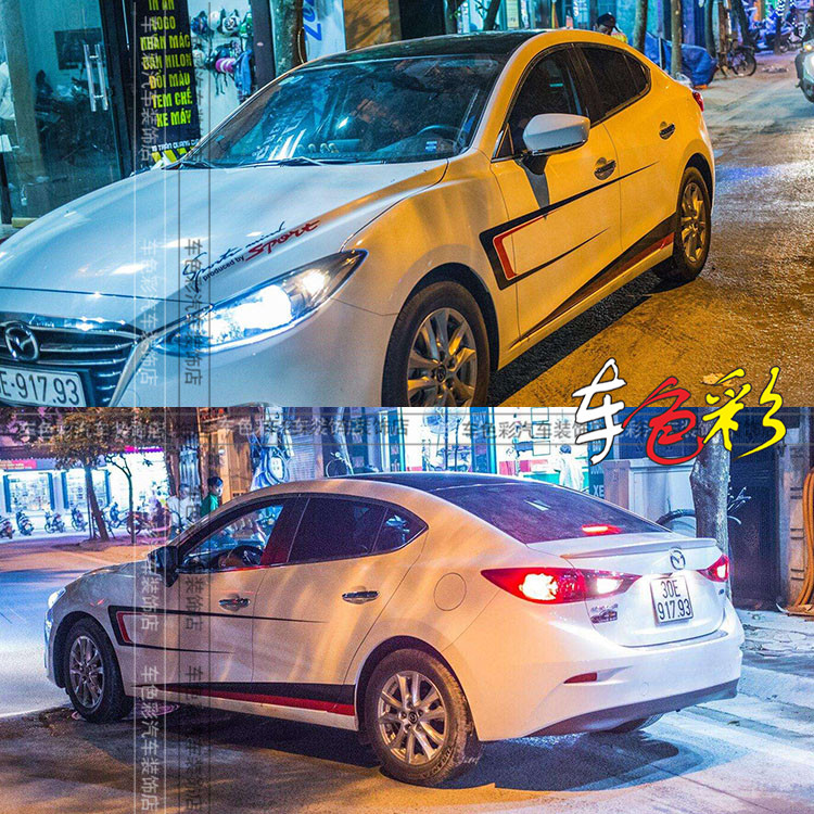 马自达阿特兹昂克赛拉蒙迪欧车贴