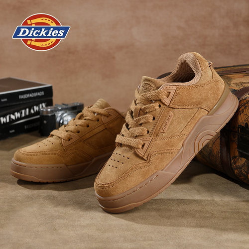 Dickies复古德训鞋新款厚底增高