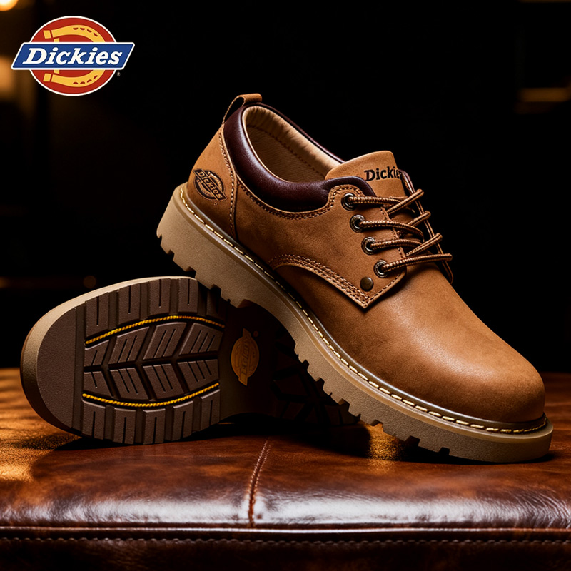 Dickies工装鞋男户外休闲大头鞋