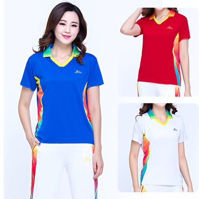 晋冠广场舞运动服短袖T恤柔力球