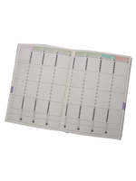 Time management planner self-replacement A5A6 timeline weekly plan schedule color core fixed-page notebook thumbnail 7