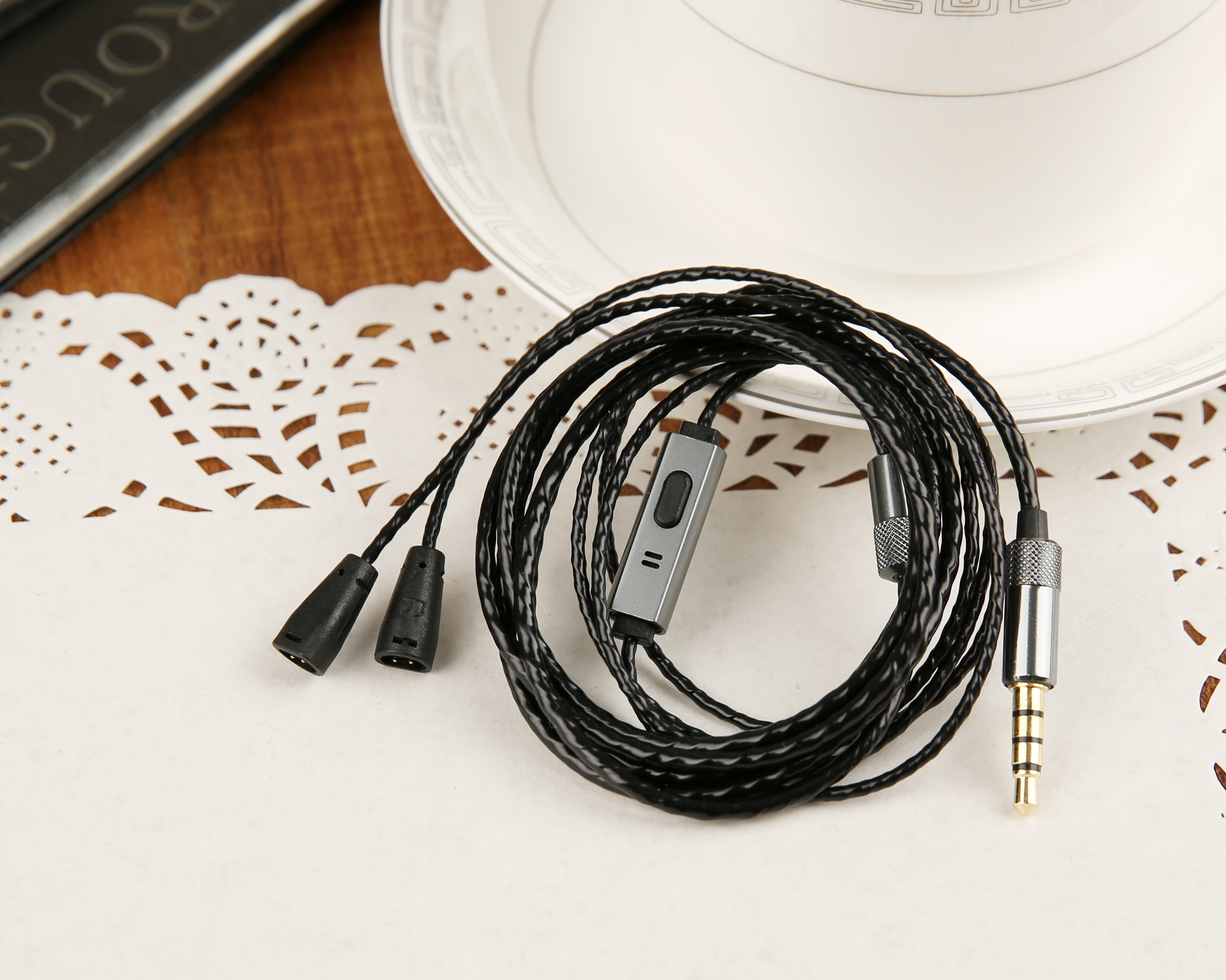 DIY新款金属麦麻花IE80S SE846 W4R IE400 IM50 IE40PRO耳机升级